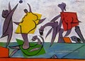 Le sauvetage Jeu plage et sauvetage 1932 cubisme Pablo Picasso